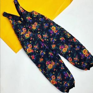 Hanna floral snowsuit!